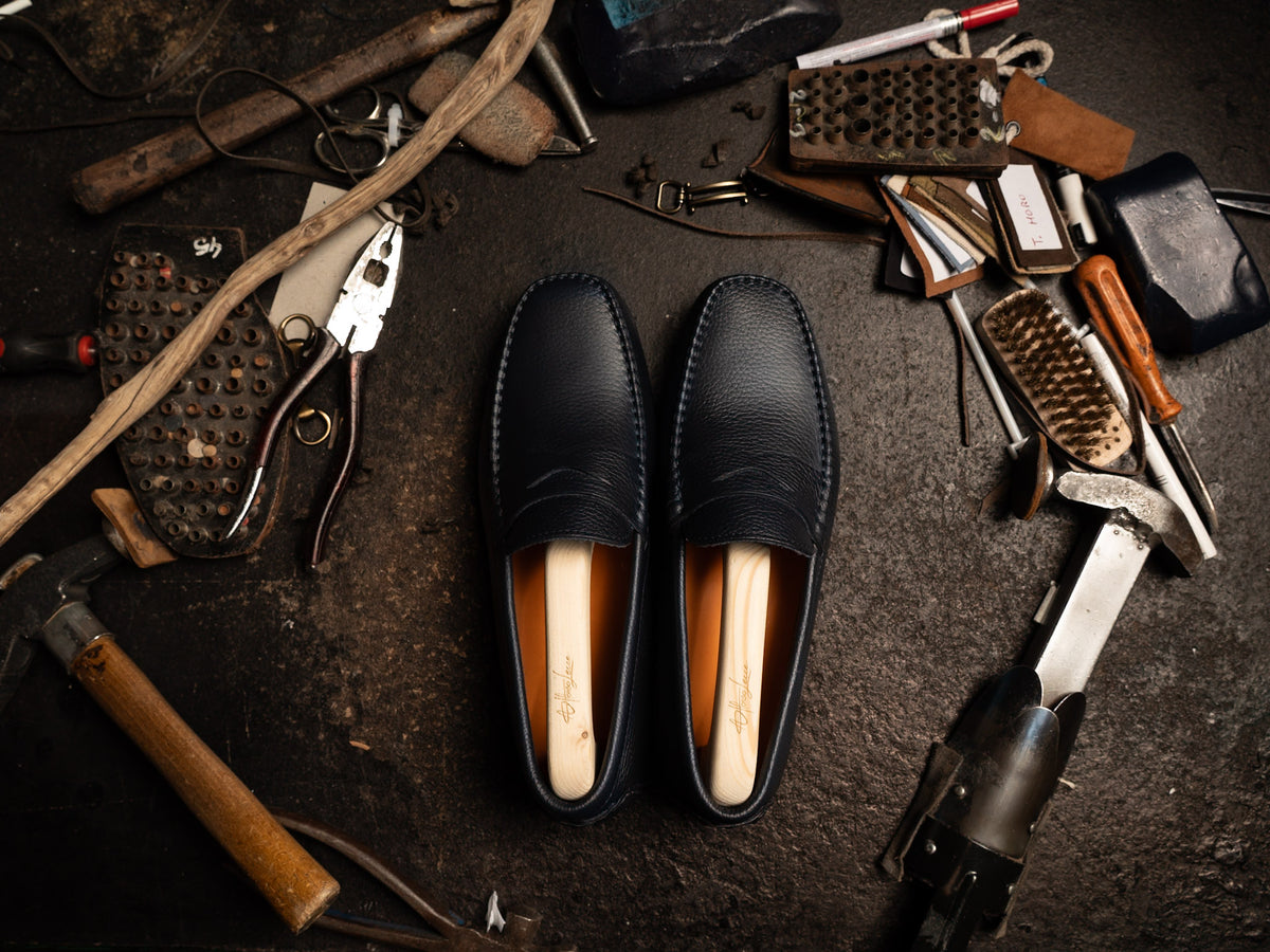 Mocassino chiccos Nabuk Pelle Blue