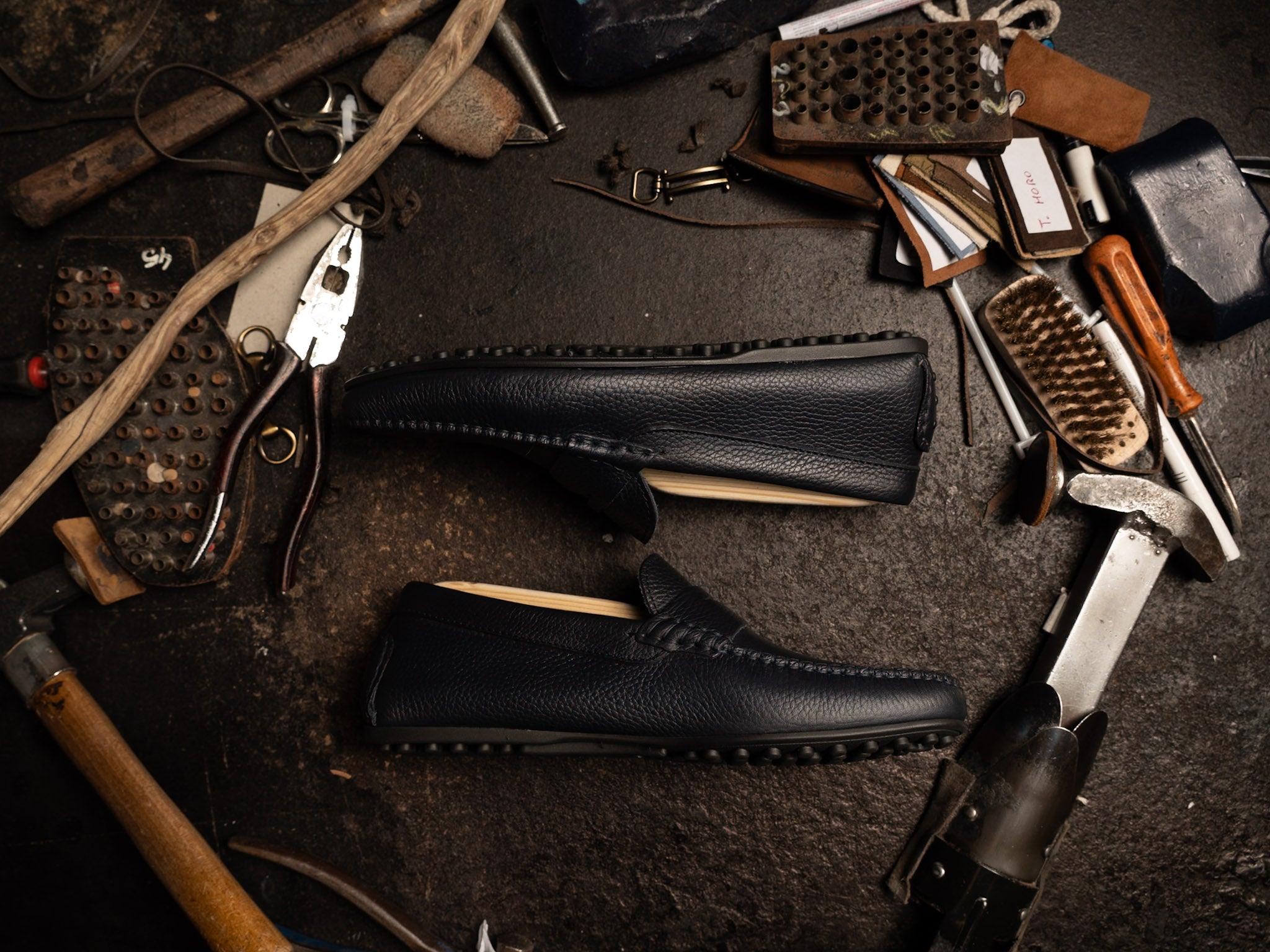 Mocassino chiccos Nabuk Pelle Blue